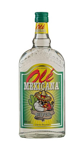 Напиток алкогольный Ole Mexicana Silver на основе текилы 38% 0.7л