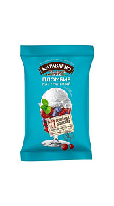 Мороженое пломбир Караваево Семейная упаковка 12% 800г
