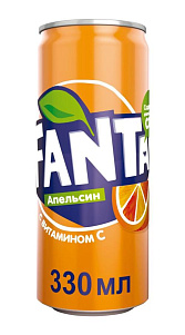Напиток Fanta Апельсин 0,33 л