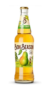 Сидр Bon Season Груша газированный 4.5% 400мл