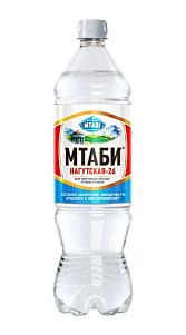 Вода Мтаби Нагутская-26 минеральная лечебно-столовая 1.25л