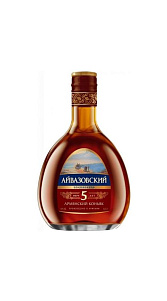 Коньяк Айвазовский Армянский выдержанный 5 лет 0.5л