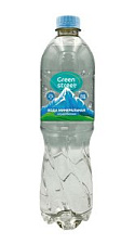 Вода Green Street минеральная газированная 1л