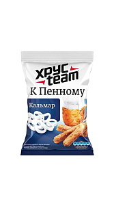 Сухарики Хрусteam к Пенному Кальмар 90г