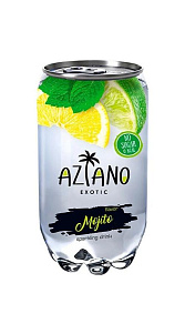Газированный напиток Aziano Mojito безалкогольный 350мл