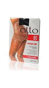 Колготки Atto Push up Perfumed 40D daino nero р.5 