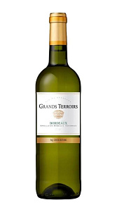 Вино Dourthe Grands Terroirs Bordeaux Blanc  белое сухое 12% 0,75л