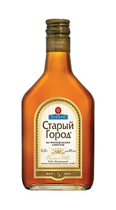 Коньяк Старый город Российский 5 лет 40% 0.25л