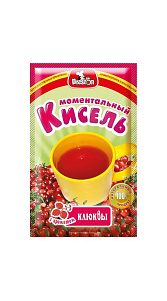 Кисель Preston с ароматом клюквы 30г
