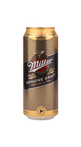 Пивной напиток Miller Genuine draft 4,7% 0,45л