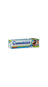 Зубная паста Семейная Свежее дыхание 124г