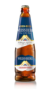 Пиво Weissberg пшеничное нефильтрованное 4.7% 0.5л