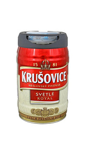 Пиво Krusovice светлое 4.2% 5л