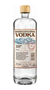 Спиртной напиток Koskenkorva Blueberry Juniper со вкусом черники и можжевельника 37,5% 0,7л.