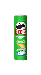 Чипсы картофельные Pringles Сметана и лук 110г