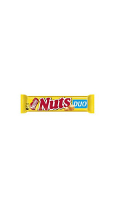 Батончик шоколадный Nuts 66г