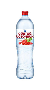 Вода Святой Источник со вкусом клубники 1.5л