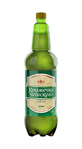 Пиво Кружечка Чешского светлое пастеризованное 4.3% 1.25л