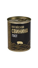 Свинина тушеная Сила Алтайская высший сорт ГОСТ 338г