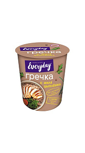 Гречка Everyday с филе цыпленка 75г