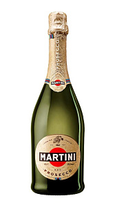 Вино игристое Martini, Prosecco DOC белое сухое 11,5% 0,75л.