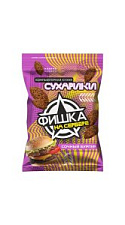 Сухарики Фишка на сервере со вкусом сочного бургера 50г