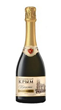 Вино игристое Исторический Крым, белое полусладкое 10,5-12,5% 0,75л