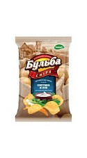 Чипсы картофельные Бульба Chips со вкусом сметаны и лука 75г