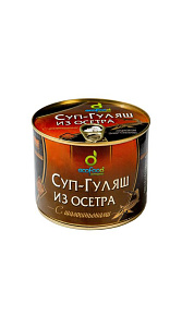 Суп-гуляш Ecofood из осетра с шампиньонами 530г