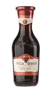 Вино Villa Grande красное сухое 10-12% 1л