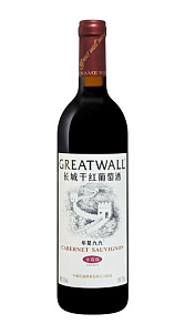 Вино Greatwall Cabernet Sauvignon красное сух. 13% 0.75л