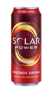 Энергетический напиток Solar Power Восстановление 430мл