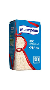 Рис Мистраль Кубань круглозеный 900г