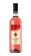 Вино Ludovico Marchesi Pinot Grigio Rose Provincia di Pavia розовое сухое кр12% 0,75л.