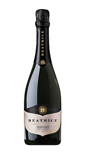 Вино игристое Beatrice, Bianco белое брют 10,5-12,5% 0,75л