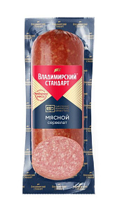 Сервелат Владимирский стандарт Мясной 270г