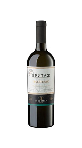 Вино Инкерман. Эритаж. Эльвиадо, белое сухое, 13% 0,75л.