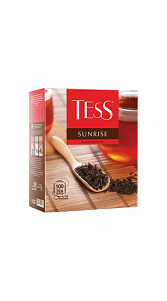 Чай черный Tess Sunrise 100пак