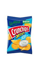 Чипсы картофельные Crunchips X-Cut со вкусом сметаны и специй рифленые 70г