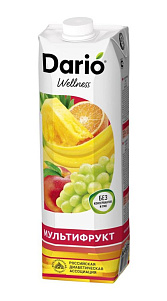 Нектар Dario Wellness Мультифруктовый 1л