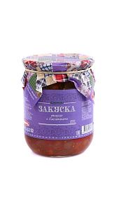 Закуска Садаков овощная с баклажанами 500г