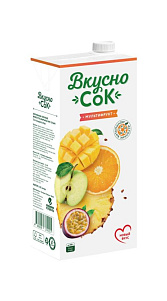 Напиток сокосодержащий Вкусно Сок Мультифрукт 0.95л