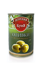 Оливки Донская кухня без косточки 280г
