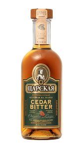 Настойка Царская Cedar Bitter горькая 38% 500мл