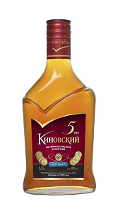 Коньяк КиНовский Российский пятилетний 40% 0.25л