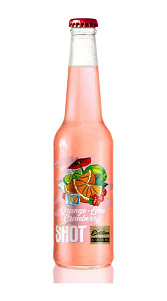 Медовуха Light Shot Апельсин-Лайм-Клюква , непастеризованная, фильтрованная, 5,9% 0,45л.