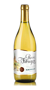 Вино Reserve de Fabregeou белое полусладкое 10,5% 0,75л.