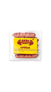 Сосиски Папа Может Сочные 450г