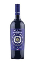 Вино Astrale, Merlot красное сухое 12.5% 0,75л