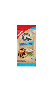 Колечки Невская сушка Кронштадские сметана и лук 80г